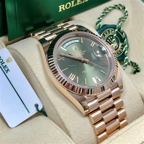 rose gold presidential rolex safari dial|rolex everose gold day date.